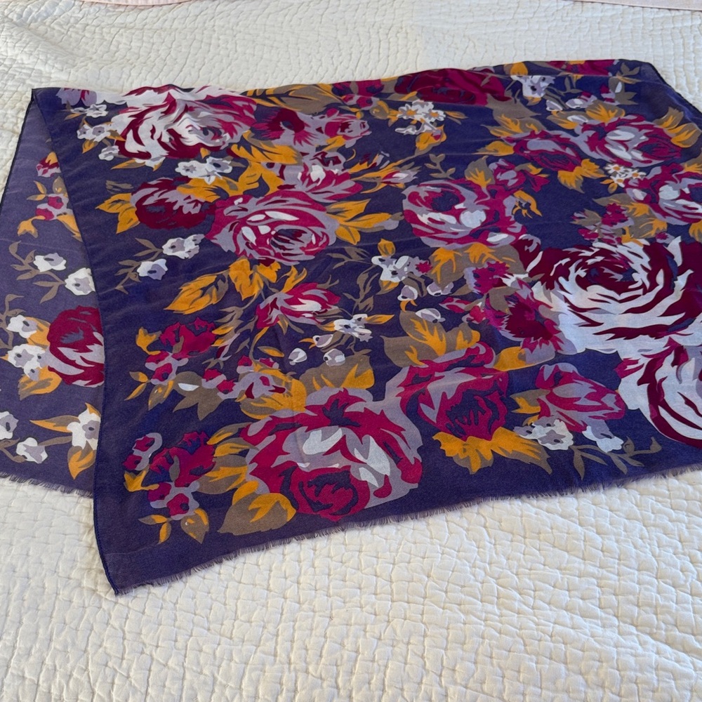 Powder Design Large Floral Print Wrap.